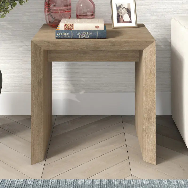 Table d'appoint rectangulaire large Oswin 22 - 22 de large
