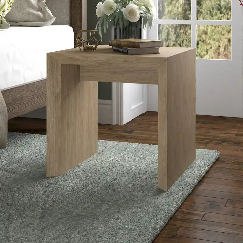 Table d'appoint rectangulaire large Oswin 22 - 22 de large