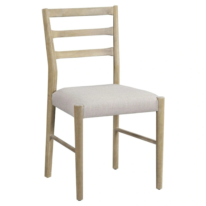 Ensemble de salle à manger 7 pièces en bois pour 6 personnes avec table extensible