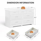 Commode moderne à 7 tiroirs